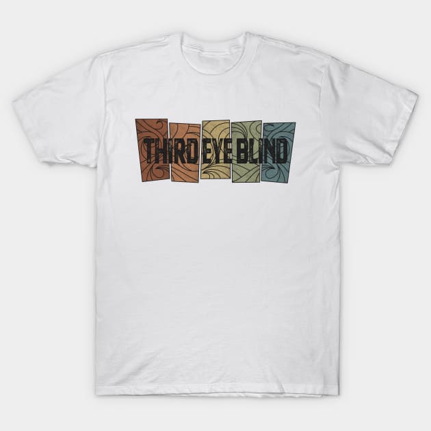 Third Eye Blind - Retro Pattern T-Shirt by besomethingelse